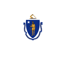 The Flag of Massachusetts Pole Flag III