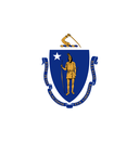 The Flag of Massachusetts Shielded II