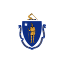 The Flag of Massachusetts Square
