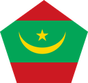 The Flag of Mauritania Pentagon