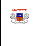 The Flag of Mayotte Pole Flag III