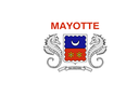The Flag of Mayotte Wavy II