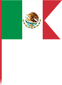 The Flag of Mexico V Cut
