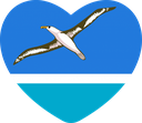 The Flag of Midway Islands Heart
