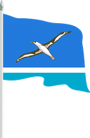 The Flag of Midway Islands Pole Flag II