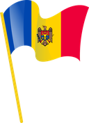 The Flag of Moldova Pole Flag I