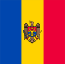 The Flag of Moldova Square