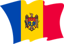 The Flag of Moldova Wavy II
