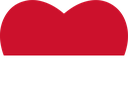 The Flag of Monaco Heart