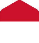 The Flag of Monaco Rounded Hexagon