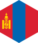 The Flag of Mongolia Hexagon II