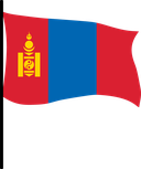 The Flag of Mongolia Pole Flag III