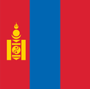 The Flag of Mongolia Square