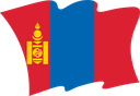 The Flag of Mongolia Wavy II