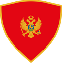 The Flag of Montenegro Shielded II