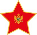 The Flag of Montenegro Star