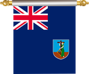 The Flag of Montserrat Hanging Banner IV
