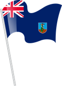 The Flag of Montserrat Pole Flag I