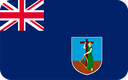 The Flag of Montserrat Rounded Rectangle
