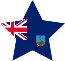 The Flag of Montserrat Star