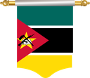 The Flag of Mozambique Hanging Banner I