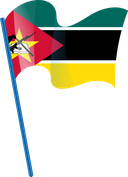 The Flag of Mozambique Pole Flag I