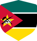 The Flag of Mozambique Shielded I