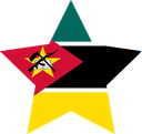 The Flag of Mozambique Star