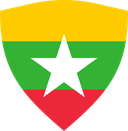 The Flag of Myanmar Shielded II