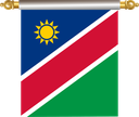 The Flag of Namibia Hanging Banner IV