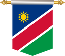 The Flag of Namibia Hanging Banner III