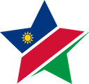 The Flag of Namibia Star
