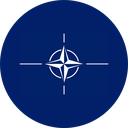 The Flag of NATO Round