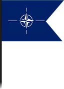 The Flag of NATO V Cut