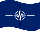 The Flag of NATO Wavy I