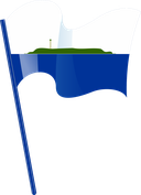 The Flag of Navassa Island Pole Flag I