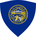 The Flag of Nebraska Shielded II