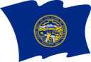 The Flag of Nebraska Wavy II
