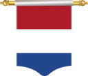 The Flag of Netherlands Hanging Banner I