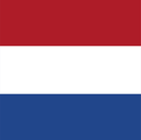 The Flag of Netherlands Square