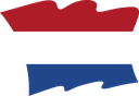 The Flag of Netherlands Wavy II