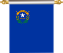 The Flag of Nevada Hanging Banner IV