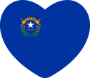 The Flag of Nevada Heart