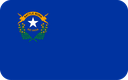 The Flag of Nevada Rounded Rectangle