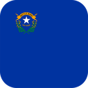 The Flag of Nevada Rounded Square