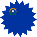 The Flag of Nevada Star Burst