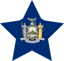 The Flag of New York Star