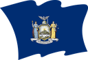 The Flag of New York Wavy II
