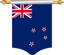 The Flag of New Zealand Hanging Banner I