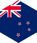The Flag of New Zealand Hexagon II